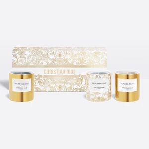 Dior Candle Set of 3 (Limited Holiday Edition)